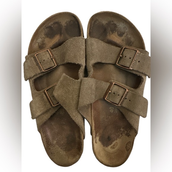Birkenstock Arizona Tan Sandals - Picture 1 of 7